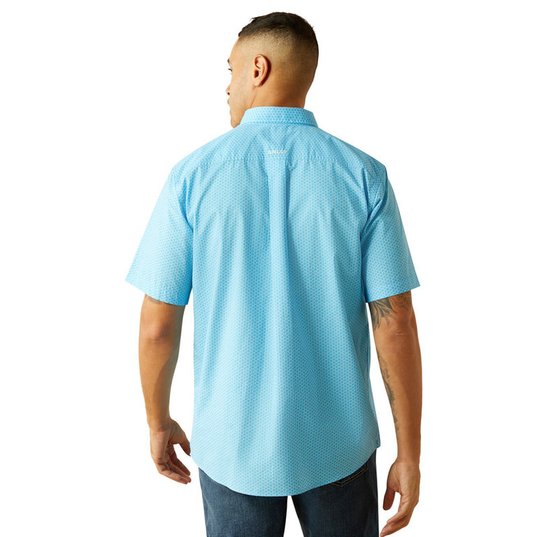 Ariat Ariat Simeon S/S Shirt - Light Blue