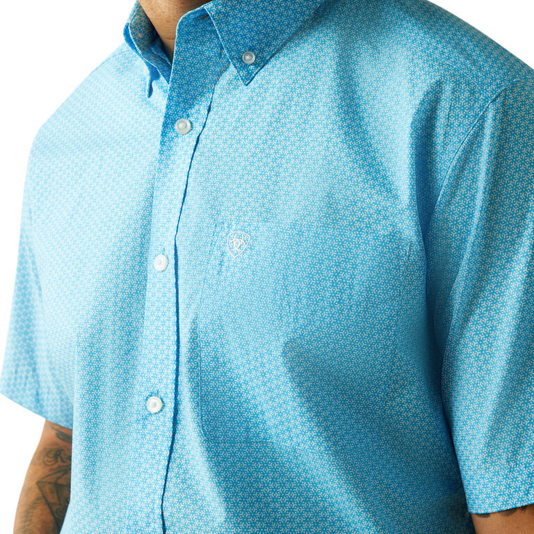 Ariat Ariat Simeon S/S Shirt - Light Blue