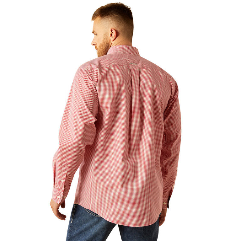 Ariat Ariat Dane Wrinkle Free L/S Shirt - Red Check