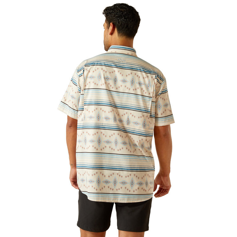 Ariat Ariat VentTek S/S Shirt - Moonbeam