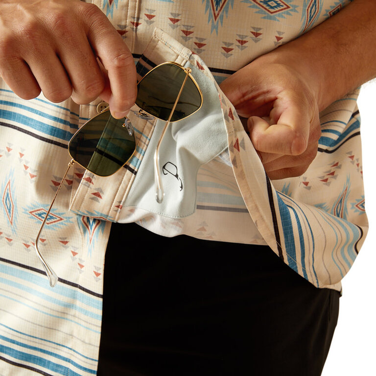 Ariat Ariat VentTek S/S Shirt - Moonbeam