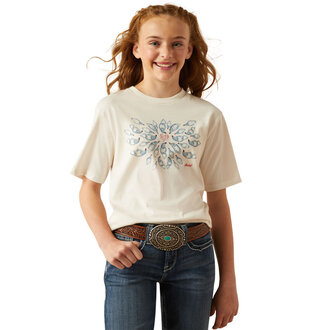 Ariat Ariat Chicken Love S/S Tshirt - Antique White