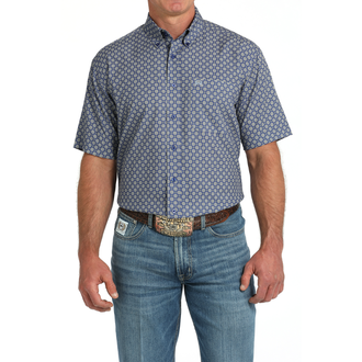 Cinch Cinch ArenaFlex S/S Shirt - Royal Blue