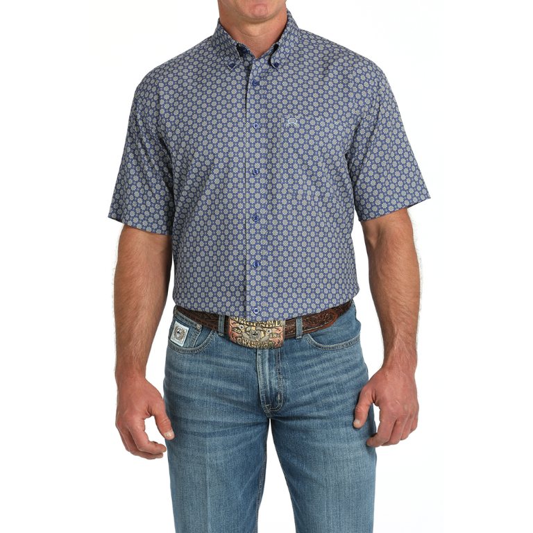 Cinch Cinch ArenaFlex S/S Shirt - Royal Blue