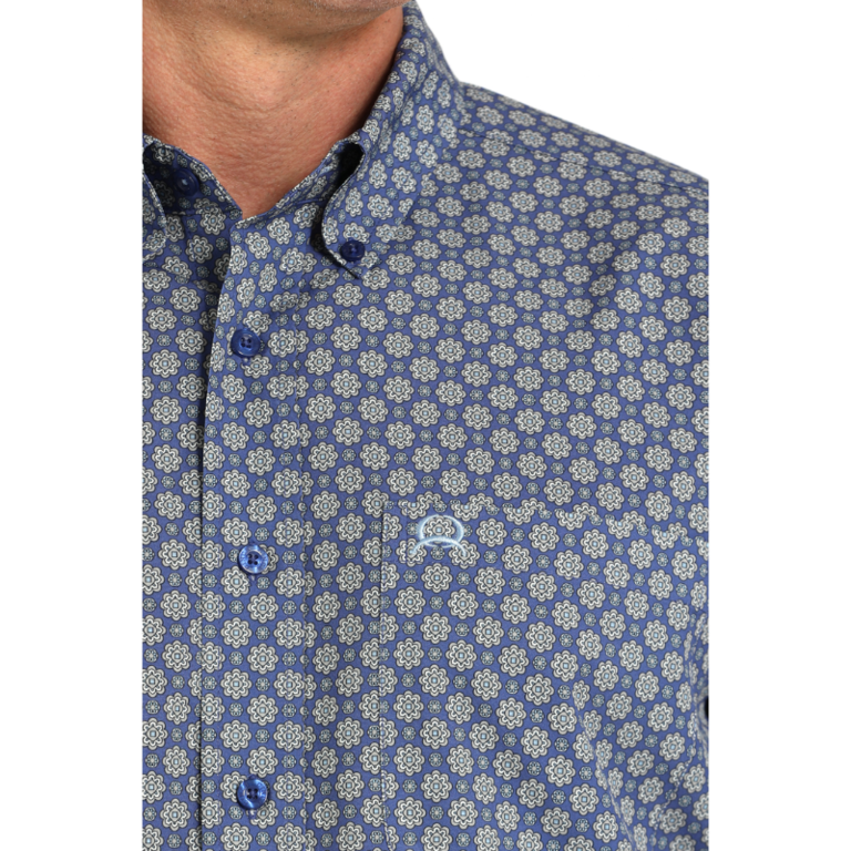 Cinch Cinch ArenaFlex S/S Shirt - Royal Blue