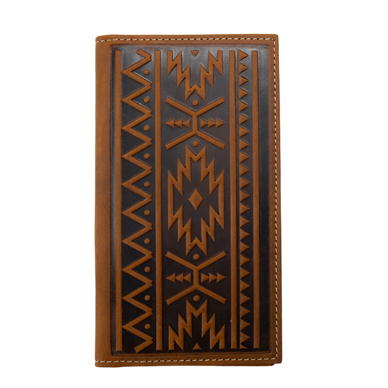 Nocona Nocona Southwest Embossed Rodeo Wallet