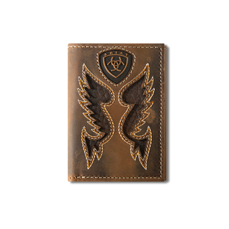 Ariat Ariat Boot Stitch Overlay Trifold Wallet