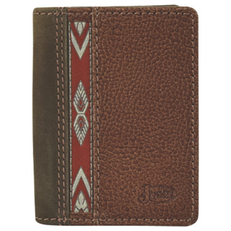 Justin Justin Back Pocket Bifold Wallet With Ribbon