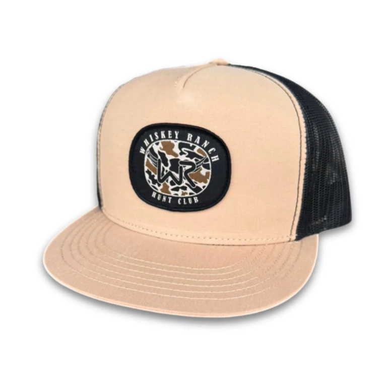 Whiskey Bent Whiskey Bent The Hunt Club Cap - Tan/Black