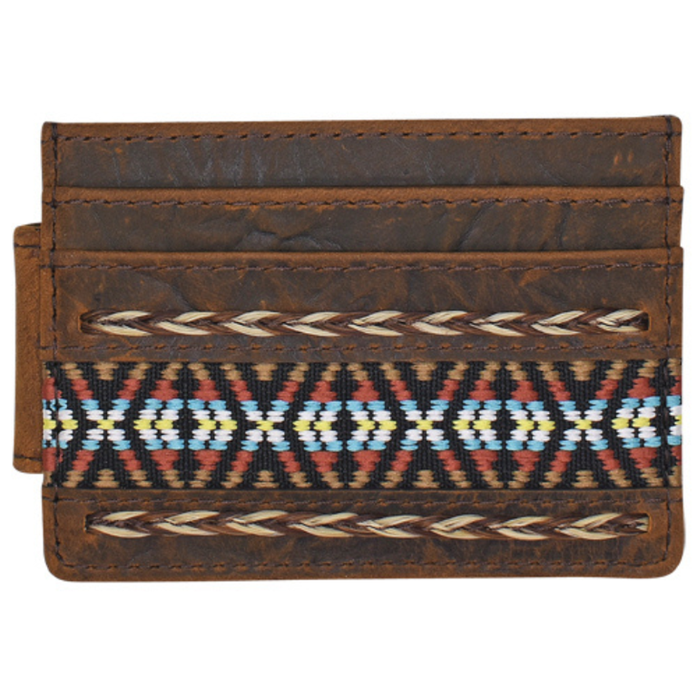 Justin Justin Card Wallet With Horse Hair