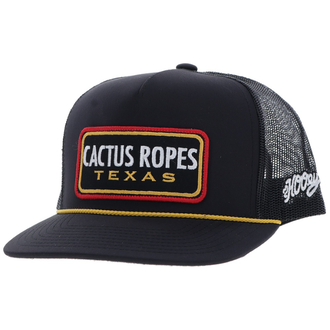 Hooey Hooey Cactus Ropes Cap - Black