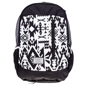 Hooey Hooey Rockstar Backpack - Black/White Aztec Pattern