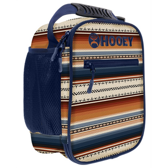 Hooey Hooey Lunch Box - Black/White Aztec