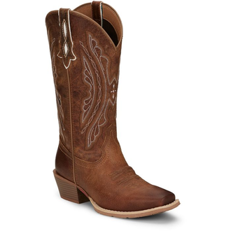 Justin Justin Rein Waxy Tan Water Buffalo Western Boot