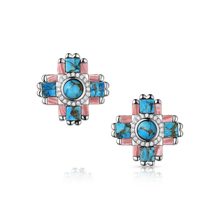 Montana Silversmiths Montana Silversmiths Turquoise Blush Earrings