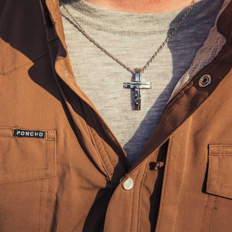 Montana Silversmiths Montana Silversmiths Divine Path Cross Necklace