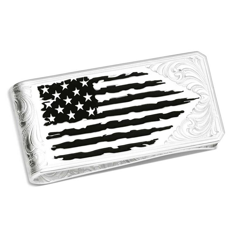 Montana Silversmiths Montana Silversmiths American Flag Money Clip