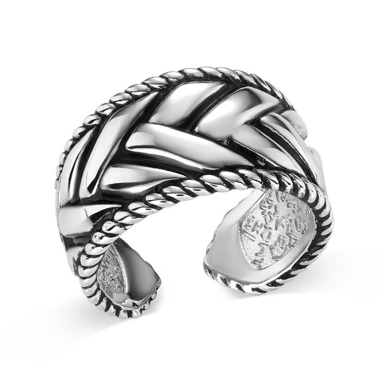 Montana Silversmiths Montana Silversmiths Midnight Weave Ring