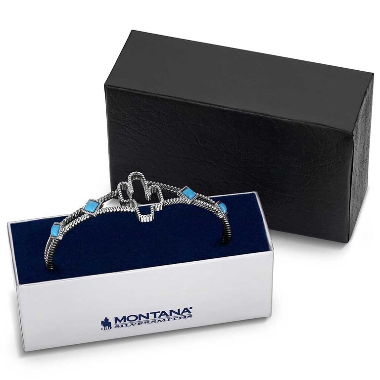 Montana Silversmiths Montana Silversmiths Desert Turquoise Cuff