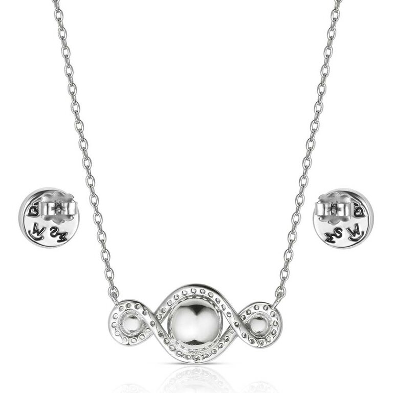 Montana Silversmiths Montana Silversmiths Entwined In Pearls Set