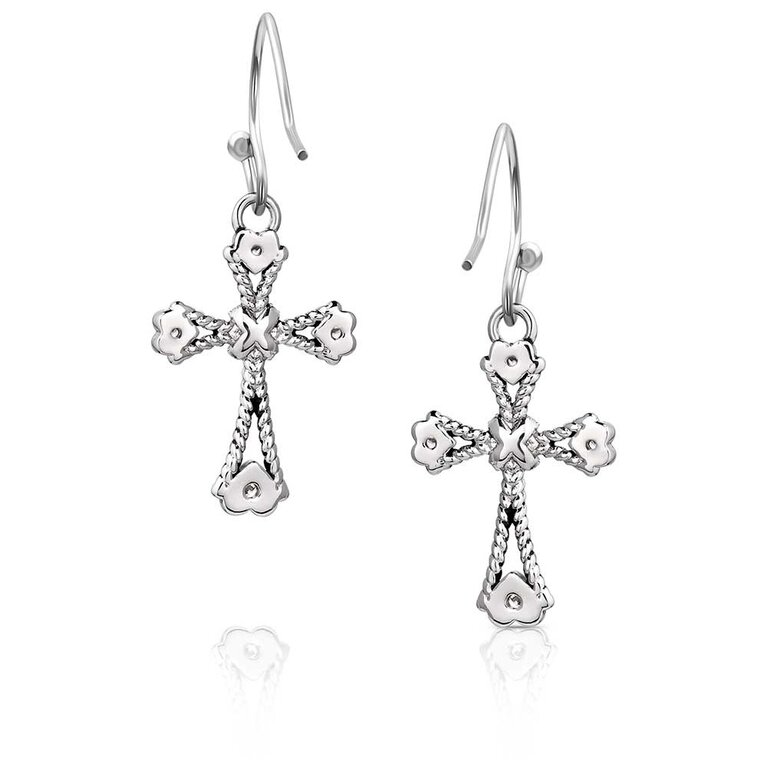 Montana Silversmiths Montana Silversmiths Faith In My Heart Earrings