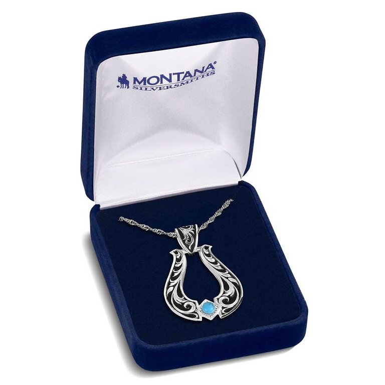 Montana Silversmiths Montana Silversmiths Callie's Turquoise Trail Necklace