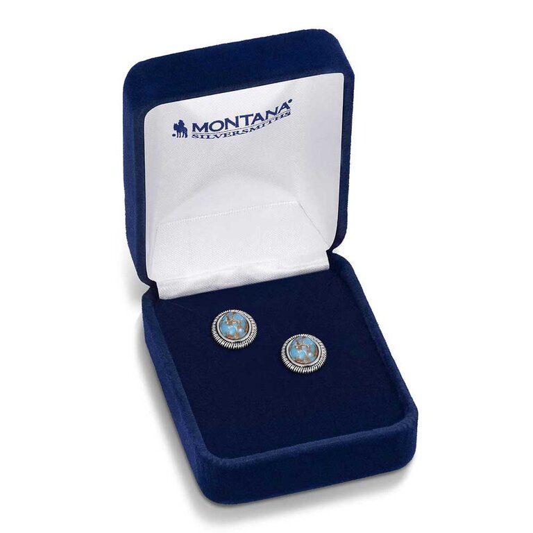 Montana Silversmiths Montana Silversmiths Denim Nights Earrings