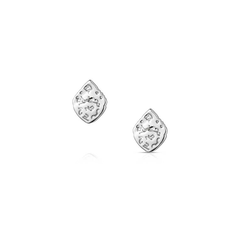 Montana Silversmiths Montana Silversmiths Crowned Glacier Earrings