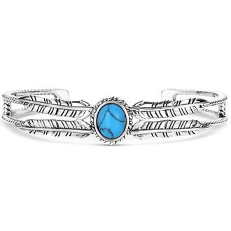 Montana Silversmiths Montana Silversmiths Windswept Legacy Turquoise Bracelet