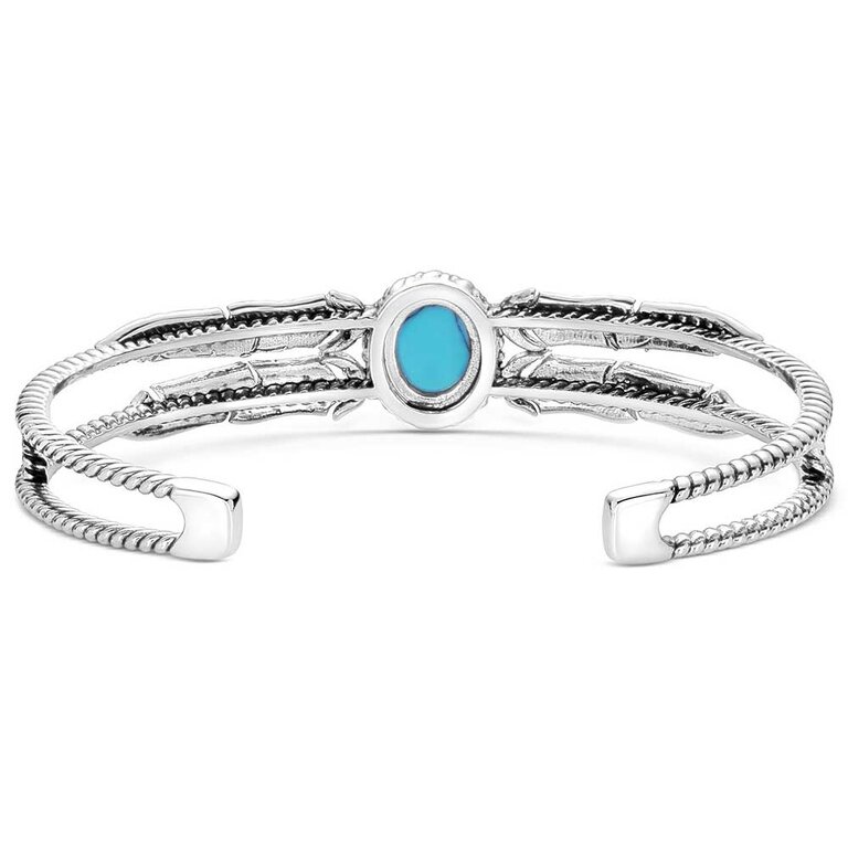 Montana Silversmiths Montana Silversmiths Windswept Legacy Turquoise Bracelet