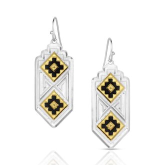 Montana Silversmiths Montana Silversmiths Southwestern Resilience American Made Earrings
