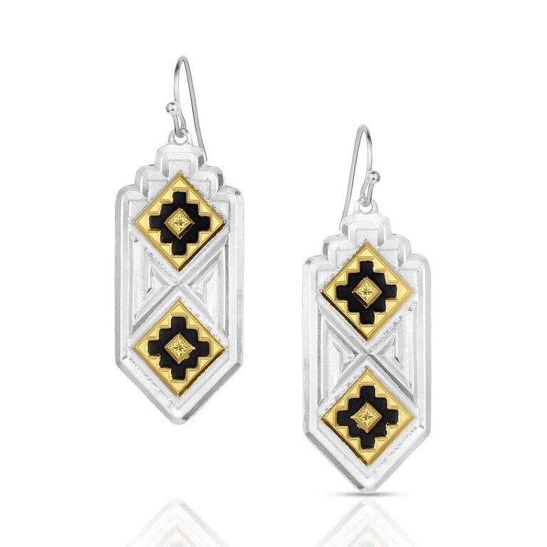 Montana Silversmiths Montana Silversmiths Southwestern Resilience American Made Earrings
