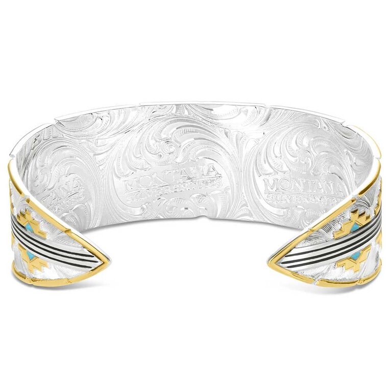 Montana Silversmiths Montana Silversmiths Painted Sky Cuff