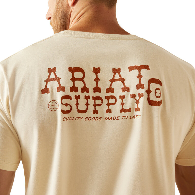 Ariat Ariat Supply Co Tshirt - Natural