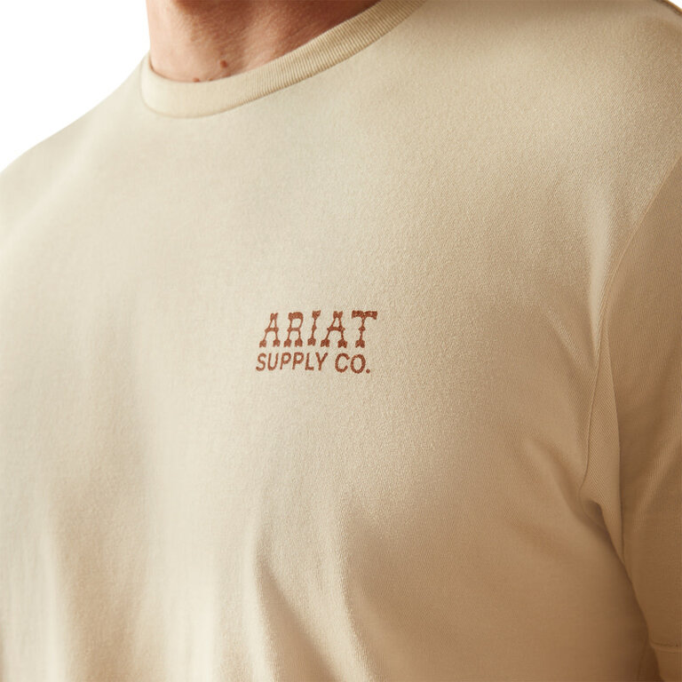 Ariat Ariat Supply Co Tshirt - Natural