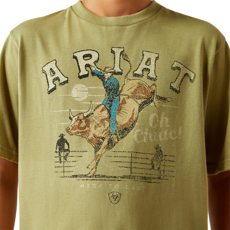Ariat Ariat Oh Chute S/S Tshirt - Tent Green
