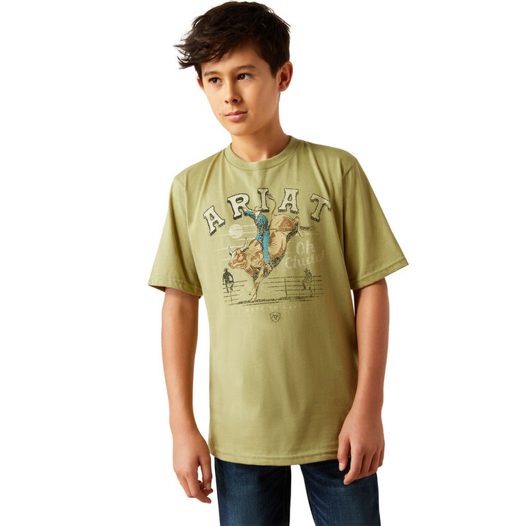 Ariat Ariat Oh Chute S/S Tshirt - Tent Green