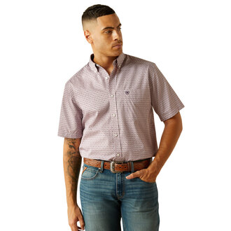 Ariat Ariat Rafael Wrinkle Free S/S Shirt - Lilac