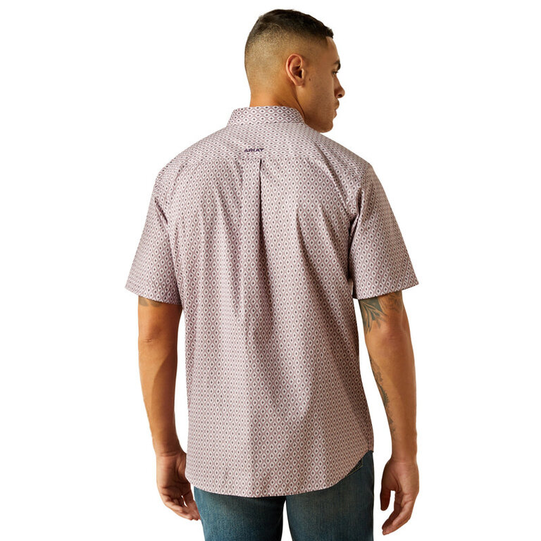 Ariat Ariat Rafael Wrinkle Free S/S Shirt - Lilac
