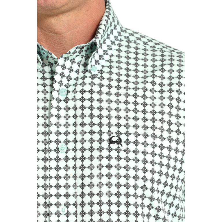 Cinch Cinch ArenaFlex S/S Shirt - Green
