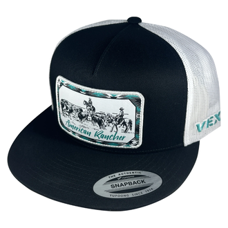 Vexil Vexil American Rancher Cap - Black/White
