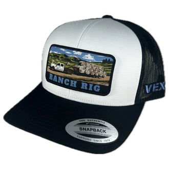 Vexil Vexil Ranch Rig Cap - Black/White