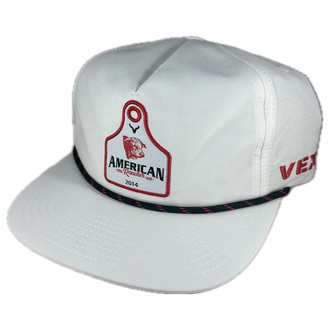 Vexil Vexil American Rancher Ear Tag Cap - White