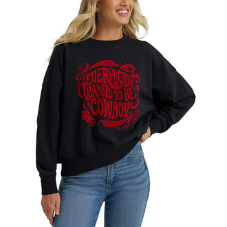 Wrangler Wrangler Everyone Wants To Be A Cowboy Crew Sweatshirt