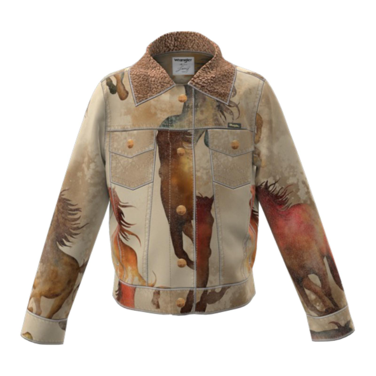 Wrangler Wrangler X Lainey Wilson Horse Print Jacket