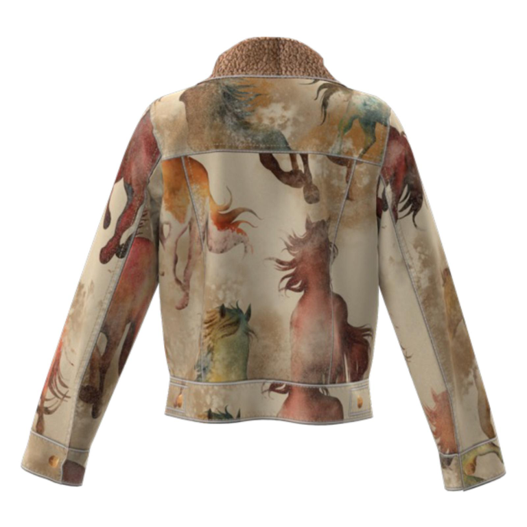 Wrangler Wrangler X Lainey Wilson Horse Print Jacket