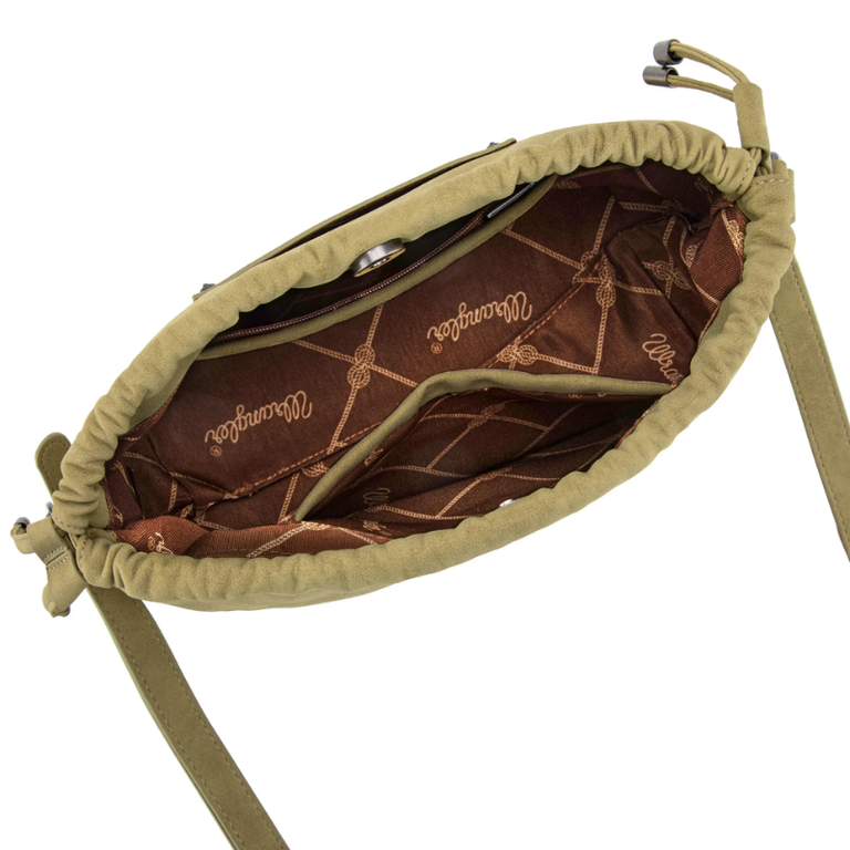 Wrangler Wrangler Drawstring Small Crossbody Bag - Light Green