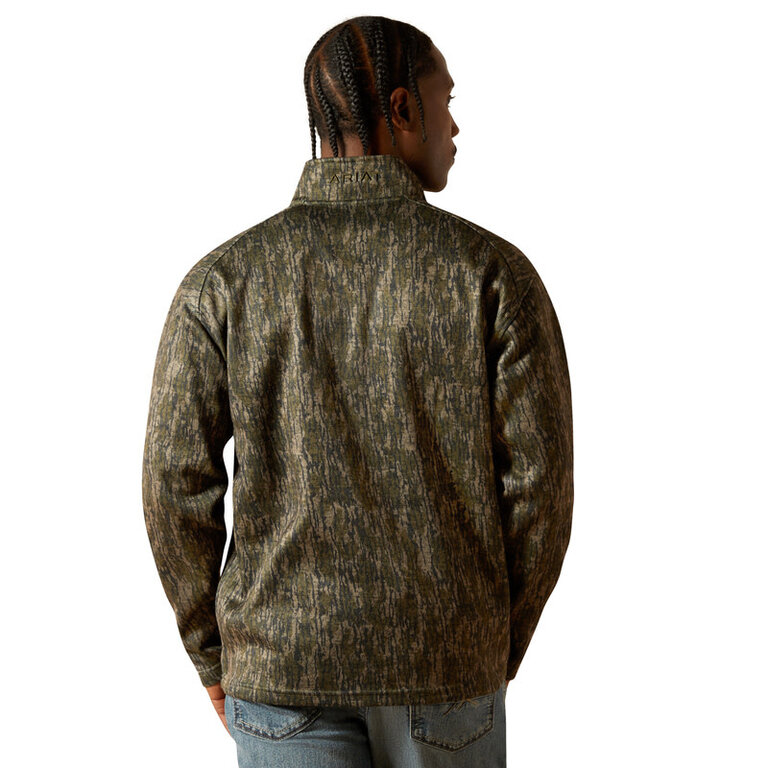 Ariat Ariat Caldwell 1/4 Zip Sweater - Green Treebark Camo