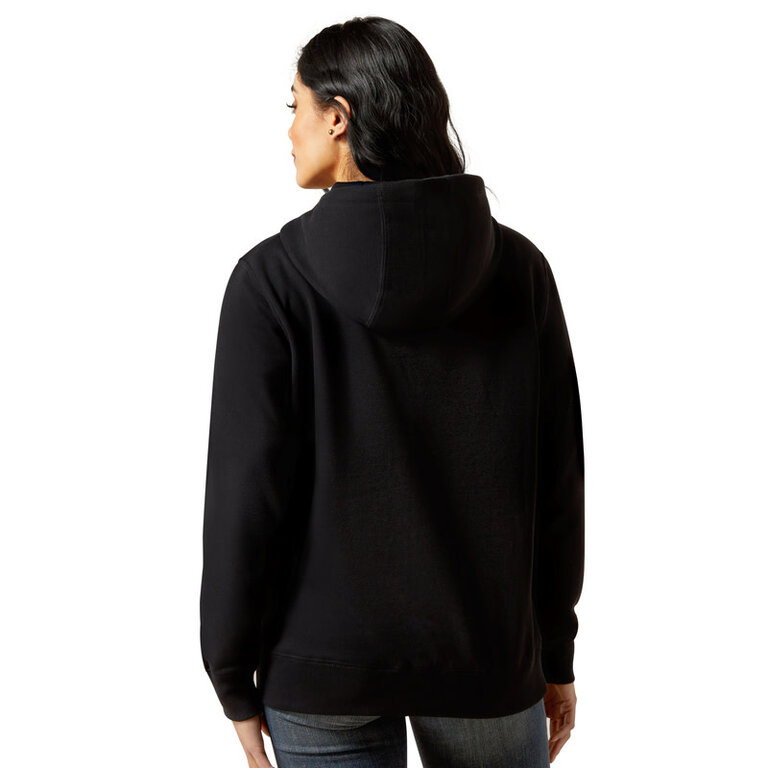 Ariat Ariat Booted Logo Hoodie - Black