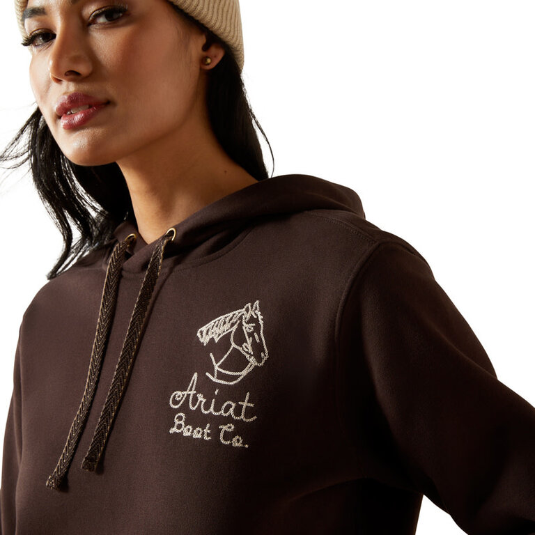 Ariat Ariat Stitch Hoodie - Mole